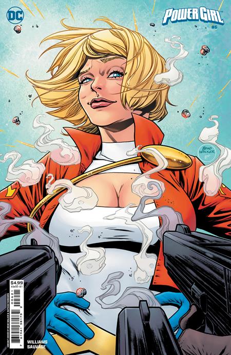 POWER GIRL #6 CVR B BRAD WALKER CARD STOCK VAR