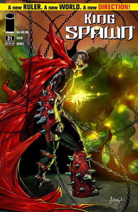 KING SPAWN #31 CVR A FERNANDEZ CARDSTOCK