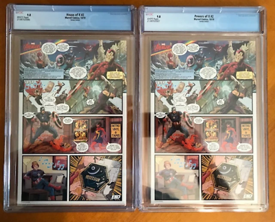 HOUSE OF X #2 & POWERS OF X #2 PUTRI CONNECTING VAARIANT SET CGC 9.8 NM/MT