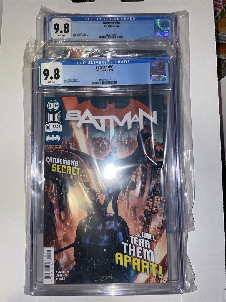 BATMAN #90 1ST PRINT CGC 9.8 NM/MT 1ST APPEARANCE OF THE DESIGNER