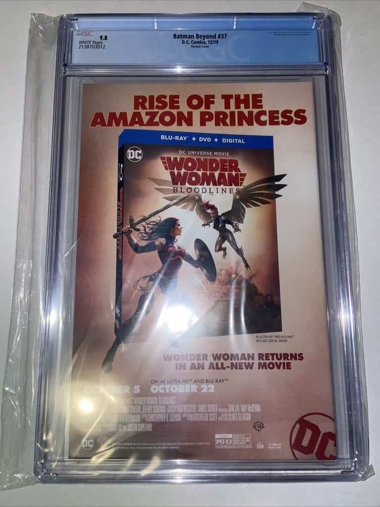 BATMAN BEYOND #37 MANAPUL VARIANT CGC 9.8 NM/MT 1ST BATWOMAN BEYOND