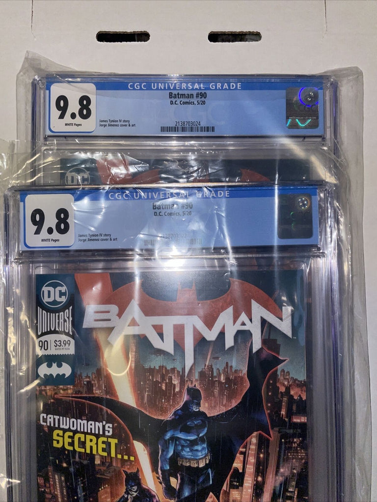 BATMAN #90 1ST PRINT CGC 9.8 NM/MT 1ST APPEARANCE OF THE DESIGNER