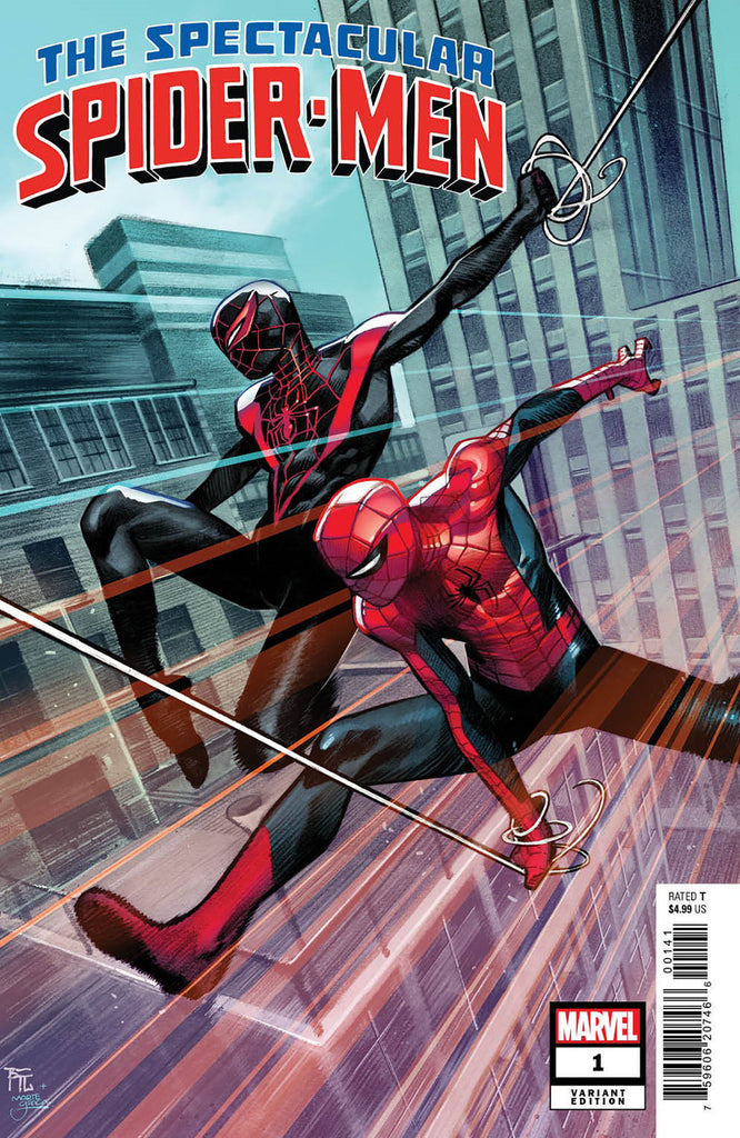 THE SPECTACULAR SPIDER-MEN 1 DIKE RUAN VARIANT