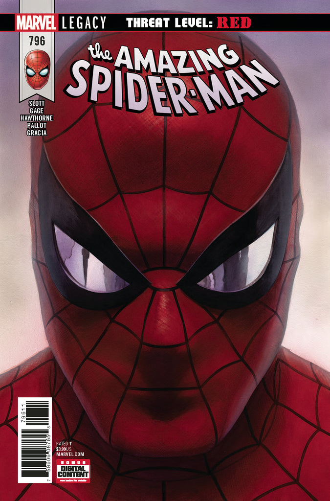 AMAZING SPIDER-MAN #796 LEG 1ST PRINT