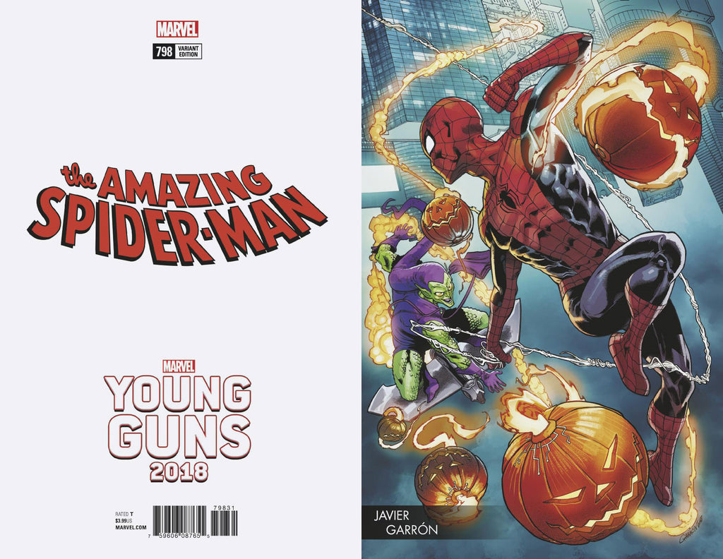 AMAZING SPIDER-MAN #798 GARRON YOUNG GUNS VAR LEG