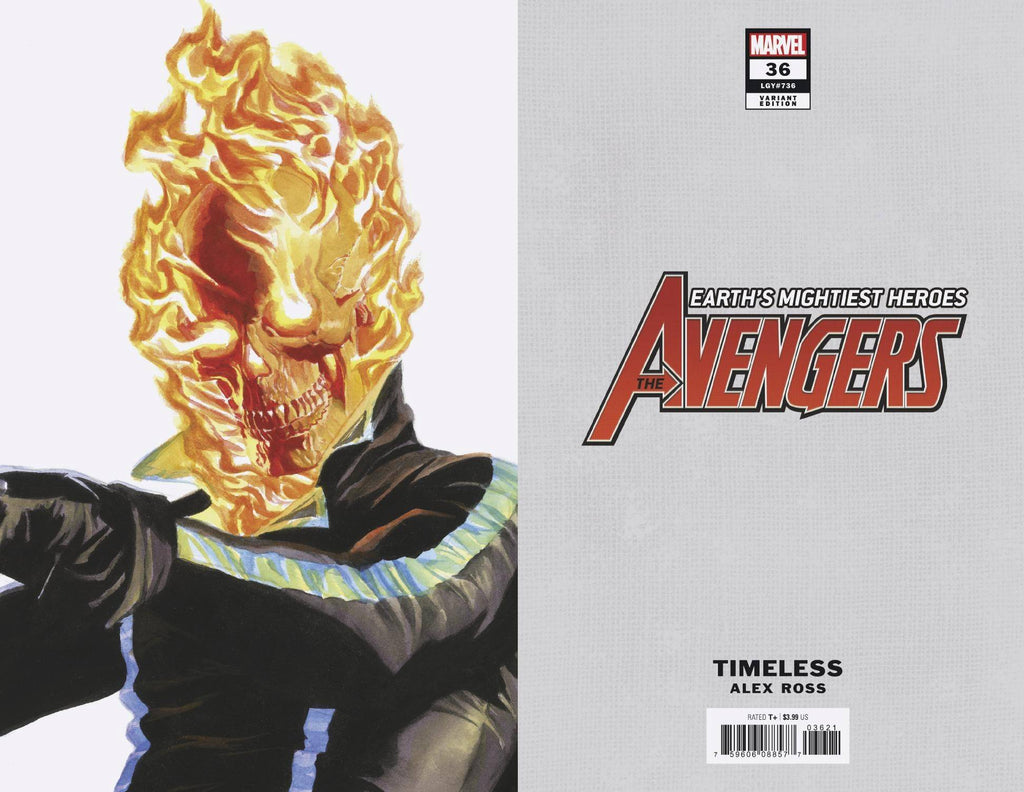 AVENGERS #36 ALEX ROSS GHOST RIDER TIMELESS VAR