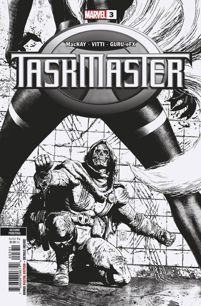 TASKMASTER #3 1:25 2ND PRINT GIANGIORDANO SKETCH VAR