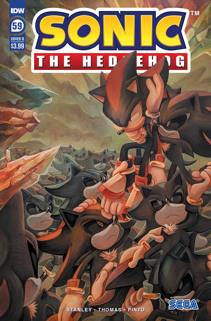 SONIC THE HEDGEHOG #59 CVR B HAINES
